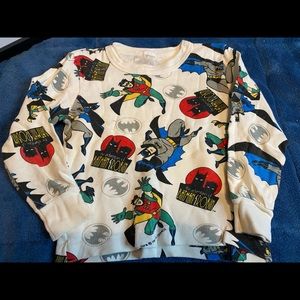Adventures of Batman and Robin pajama top vintage 1995 4t